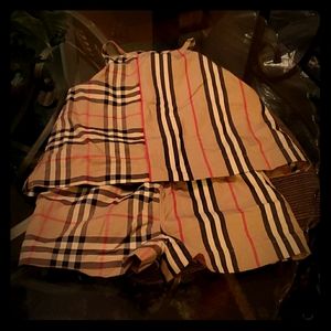 Toddler Burberry one piece outfit